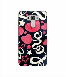 Amazon Brand - Solimo Designer Love You 3D Printed Hard Back Case Mobile Cover for Asus Zenfone 3 Laser ZC551KL