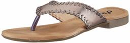 Flavia Women's Gold Fashion Slippers- 9 UK (41 EU) (10 US) (FL133/GLD)