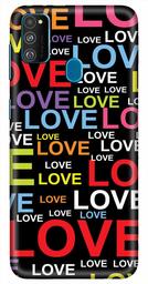 Amazon Brand - Solimo Designer Love Pattern Design 3D Printed Hard Back Case Mobile Cover for Samsung Galaxy M21 / M30s