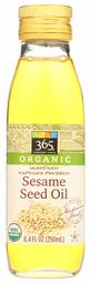 365 Everyday Value, Organic Sesame Seed Oil, 8.4 fl oz