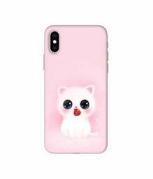 Amazon Brand - Solimo Designer Kitty 3D Printed Hard Back Case Mobile Cover for Apple iPhone Xs Max