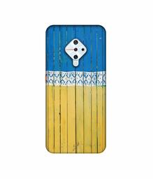 Amazon Brand - Solimo Designer Wooden Pattern 3D Printed Hard Back Case Mobile Cover for Vivo S1 Pro