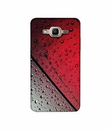 Amazon Brand - Solimo Designer Water Drop On Glass 3D Printed Hard Back Case Mobile Cover for Samsung Galaxy J2 Prime