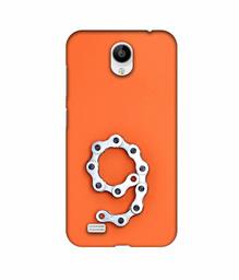 Amazon Brand - Solimo Designer Number Nine 3D Printed Hard Back Case Mobile Cover for Vivo Y21L