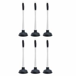 AmazonCommercial Toilet Plunger - 6-Pack