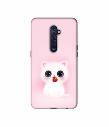 Amazon Brand - Solimo Designer Kitty 3D Printed Hard Back Case Mobile Cover for Oppo Reno 2