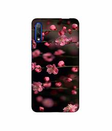 Amazon Brand - Solimo Designer Pink Flowers 3D Printed Hard Back Case Mobile Cover for Honor 9X