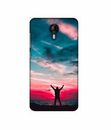 Amazon Brand - Solimo Designer Nature Painting 3D Printed Hard Back Case Mobile Cover for Micromax Canvas Nitro 4G E455