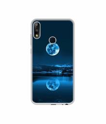 Amazon Brand - Solimo Designer Moon Pattern Print UV Printed Soft Back Case Mobile Cover for Asus ZenFone Max Pro M2