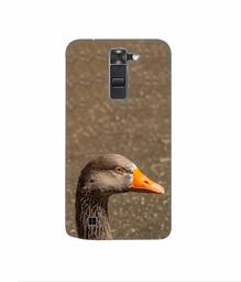 Amazon Brand - Solimo Designer Duck Face 3D Printed Hard Back Case Mobile Cover for LG K7