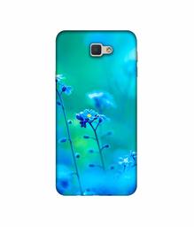 Amazon Brand - Solimo Designer Blue Flower 3D Printed Hard Back Case Mobile Cover for Samsung Galaxy J5 Prime