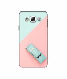 Amazon Brand - Solimo Designer Toy Car 3D Printed Hard Back Case Mobile Cover for Samsung Galaxy E5