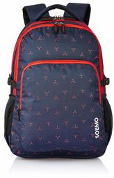 Amazon Brand - Solimo Vogue School Backpack (40 litres, Blue)