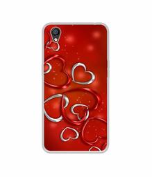 Amazon Brand - Solimo Designer Hearts UV Printed Soft Back Case Mobile Cover for Oppo A37