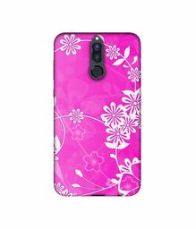 Amazon Brand - Solimo Designer Flower Pattern 3D Printed Hard Back Case Mobile Cover for Huawei Honor 9i