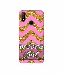 Amazon Brand - Solimo Designer Daddy's Girl 3D Printed Hard Back Case Mobile Cover for Realme 3 Pro