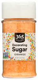 365 Everyday Value, Decorating Sugar, Orange, 3.3 oz