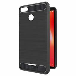 Amazon Brand - Solimo Protective Mobile Cover (Soft & Flexible Back Case) for Redmi 6 (Black)