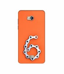 Amazon Brand - Solimo Designer Number Six 3D Printed Hard Back Case Mobile Cover for Micromax Bolt Q336