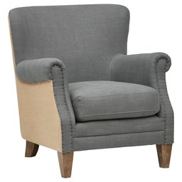 Amazon Brand – Stone & Beam Jacobsen Traditional Accent Chair, 31