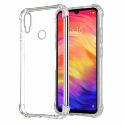 Amazon Brand - Solimo Mobile Cover (Soft & Flexible Back case) for Redmi Note 7 (Transparent)