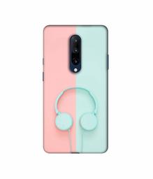 Amazon Brand - Solimo Designer Head Phone 3D Printed Hard Back Case Mobile Cover for OnePlus 7 Pro