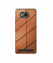 Amazon Brand - Solimo Designer Leather Texture 3D Printed Hard Back Case Mobile Cover for Lenovo A7700