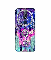 Amazon Brand - Solimo Designer Round Wall Hanging Pattern 3D Printed Hard Back Case Mobile Cover for Nokia 7.1