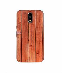 Amazon Brand - Solimo Designer Wooden Door 3D Printed Hard Back Case Mobile Cover for Motorola Moto G4 Plus