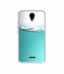 Amazon Brand - Solimo Designer Half Fill UV Printed Soft Back Case Mobile Cover for Micromax Yu Yunique 2