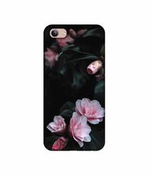 Amazon Brand - Solimo Designer Dark Flowers Photography 3D Printed Hard Back Case Mobile Cover for Vivo Y81i