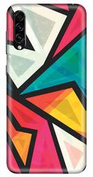 Amazon Brand - Solimo Designer Triangle Pattern 3D Printed Hard Back Case Mobile Cover for Samsung Galaxy A50s