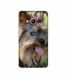 Amazon Brand - Solimo Designer Hairy Puppy 3D Printed Hard Back Case Mobile Cover for Samsung Z2