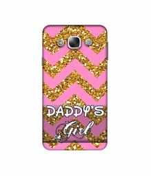 Amazon Brand - Solimo Designer Daddy's Girl 3D Printed Hard Back Case Mobile Cover for Samsung Galaxy E5