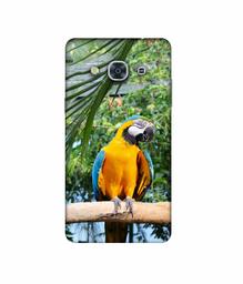 Amazon Brand - Solimo Designer Macaw Bird 3D Printed Hard Back Case Mobile Cover for Samsung Galaxy J3 Pro