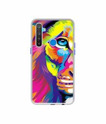 Amazon Brand - Solimo Designer Funny Cat Pattern Print UV Printed Soft Back Case Mobile Cover for Realme 5 / Realme 5s / Realme 5i