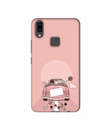 Amazon Brand - Solimo Designer Married Couple 3D Printed Hard Back Case Mobile Cover for Vivo V9 / V9 Pro