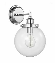 Amazon Brand – Stone & Beam Industrial Wall Sconce Light, 13.08