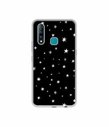 Amazon Brand - Solimo Designer Sperking Stars UV Printed Soft Back Case Mobile Cover for Vivo Z1 Pro