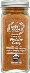 Whole Foods Market, Organic Vindaloo Curry Seasoning, 2.19 oz