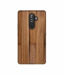 Amazon Brand - Solimo Designer Wooden Art UV Printed Soft Back Case Mobile Cover for Lenovo K8 Note