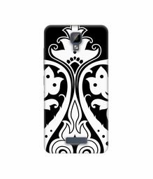 Amazon Brand - Solimo Designer S Shape Rangoli 3D Printed Hard Back Case Mobile Cover for Gionee P7 Max