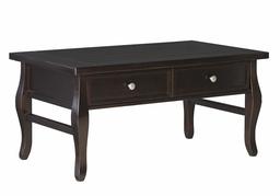 Ravenna Home Classic Plank-Top Coffee Table, 42