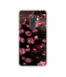 Amazon Brand - Solimo Designer Pink Flowers UV Printed Soft Back Case Mobile Cover for 10.or G