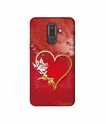 Amazon Brand - Solimo Designer Dark Night Park 3D Printed Hard Back Case Mobile Cover for Samsung Galaxy J8