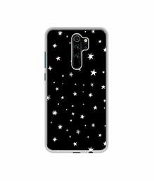 Amazon Brand - Solimo Designer Sperking Stars UV Printed Soft Back Case Mobile Cover for Mi Redmi Note 8 Pro