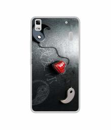 Amazon Brand - Solimo Designer Chinnese Yin and Yang UV Printed Soft Back Case Mobile Cover for Lenovo K3 Note / A7000