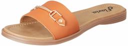 Flavia Women's Tan Fashion Slippers-7 UK (39 EU) (8 US) (FL130/TAN)