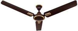 Amazon Brand - Solimo Swoosh 1200mm Ceiling Fan (Brown)