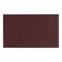 AmazonBasics Chevron Poly Rib Commercial Carpet Vinyl-Backed Mat 4x8 Burgundy